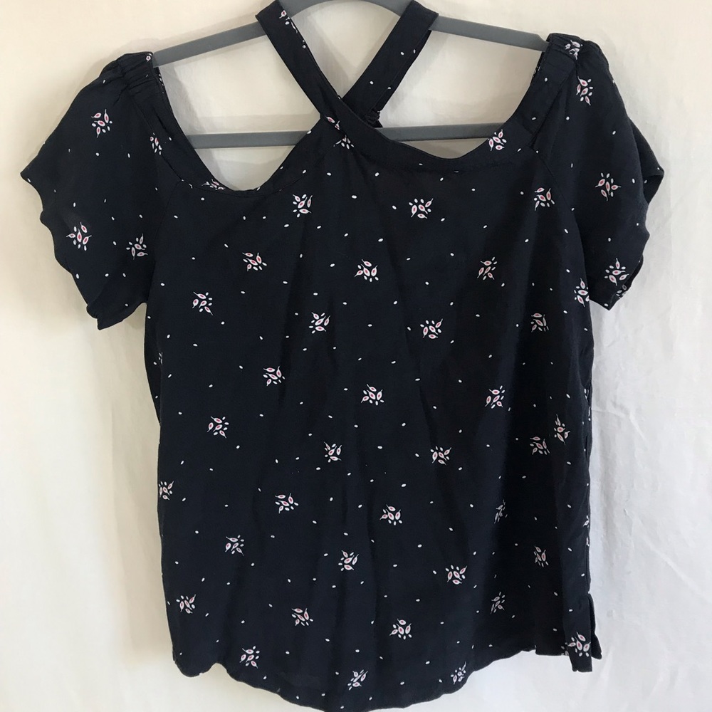 cold shoulder blouse
